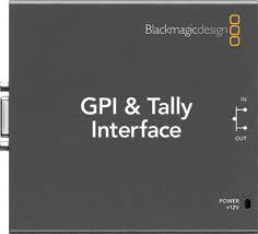 Blackmagic GPI and Tally Interface