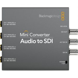 Blackmagic Mini Converter - Audio to SDI