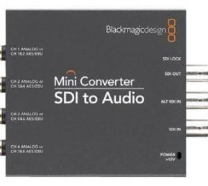 Blackmagic Mini Converter - SDI to Audio